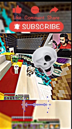 Techno gamer vs danger creeper ❤️#minecraft #senpaispider #yessmartypai #shorts