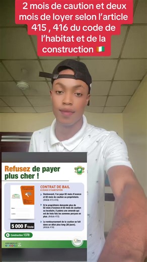 #tiktokfrance🇨🇵 #CODAP #ibrahimzigui #benitoofficiel #viraltiktok 🇨🇮 Deux mois de caution deux mois d’avance désormais 🇨🇮❤️