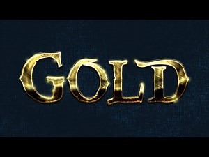 Formation Photoshop CS5 & CS6 - Effet de Texte en OR