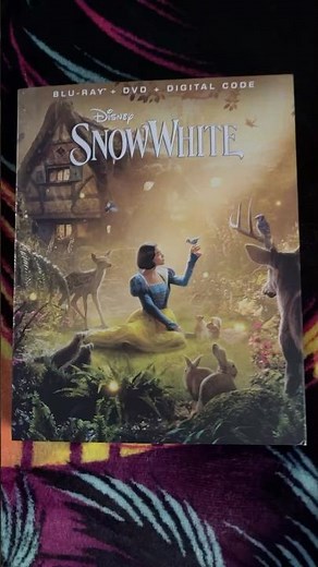 Snow White Blu-ray-DVD Unboxing! #disney #snowwhite #bluray #dvd #unboxing #new #shorts #movie