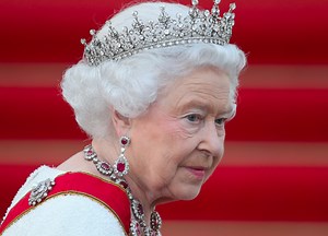 What forced the Queen to flee from her room into servants quarters