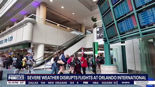 Severe storms cause hundreds of flight disruptions at MCO