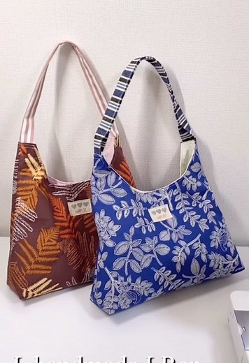 シンプルな手作りショルダーバッグの作り方 | 初心者向けDIY