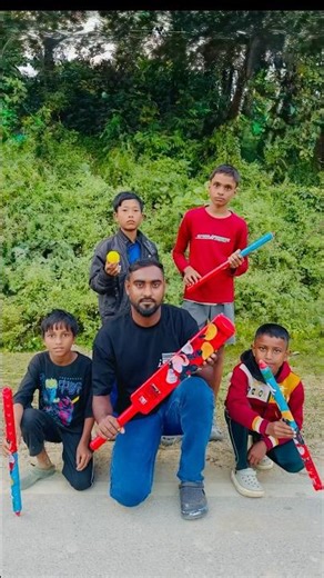 cricket set unboxing and testing #shorts #cricket #toys