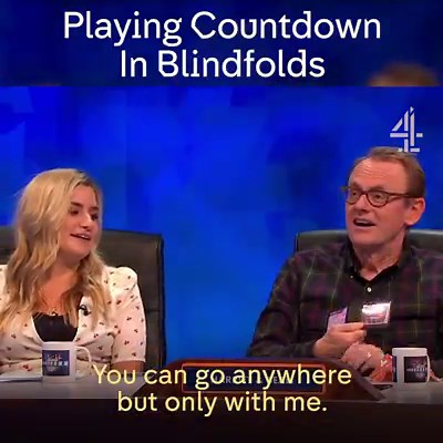 6.8M views · 46K reactions | Blind comedian Chris McCausland gave everyone blindfolds to encourage them to play without sight and the results were fascinating. | Channel 4 | Facebook