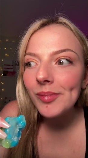 THE CRUNCH❤️ #asmr #boba #poppingpearls #candy