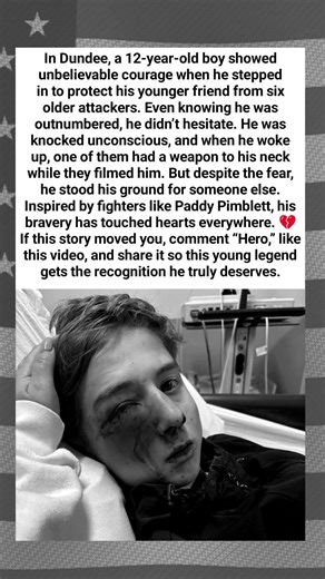 Outnumbered And Attacked… But He Chose To Protect His Friend