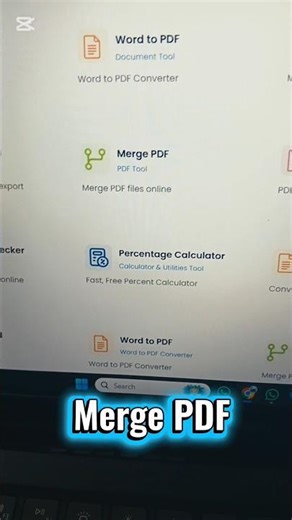 Best Tool Part 9 - merge PDF File Online #webtools #mergepdf #pdftools #shorts #tech #foryou #fyp