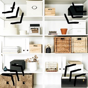 ✨ Hacks for shelf storage ✨ ▪️ Use sturdy and well-supported shelves to prevent sagging ▪️ Group items by size and weight to distribute the load evenly ▪️ Use storage containers or baskets to keep smaller items organised ▪️ Use shelf dividers to separate items and maximise space ▪️ Keep shelves clean and free of dust and debris | Richardson & Wrench Real Estate