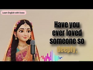 Practice English with Radha Rani 🌸 | Slow English Listening Through Divine Story