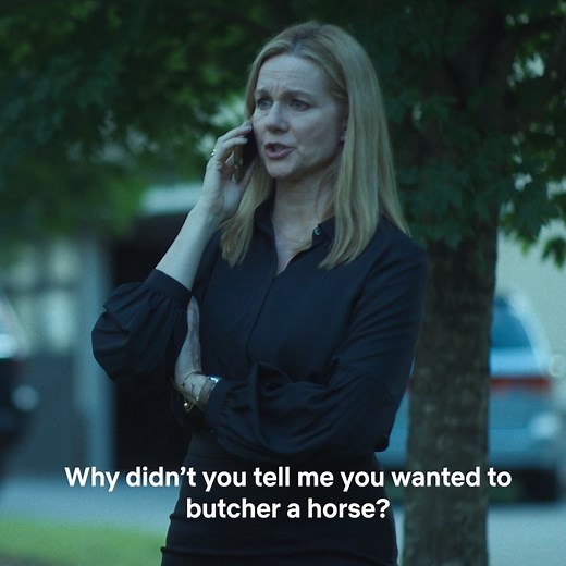 Just a minute of Laura Linney being a complete badass in Ozark | Netflix