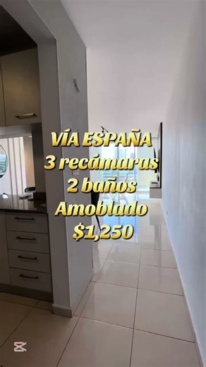 Hermoso apartamento en Vía España en alquiler