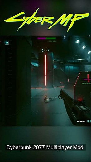 Multiplayer Mod Deathmatch 2 vs 2 Test Part 2 | CyberMP #shorts #cyberpunk #cyberpunk2077