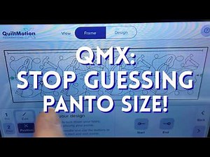 How to Calculate Panto Size on QMX for YOUR project | Step-by-Step + FREE Measurement Chart Part 1