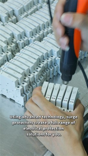 No more worries about damage to appliances when lightning strikes!#Surgearrester#Surgesuppressor#PVDCsurgeprotector#Powerstripspd#T1 T2spd#factory