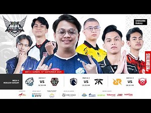 🔴 LIVE | MPL ID S14 | Regular Season Day 3 Week 6 | English