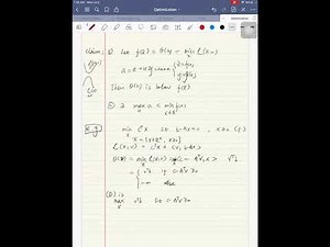 拉格朗日dual问题 解释及其例子