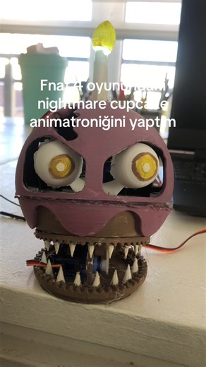 Nightmare Cupcake Animatronik Yapımı - FNAF 4