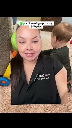 If your little one is stuck on crawling, try this favorite setup: