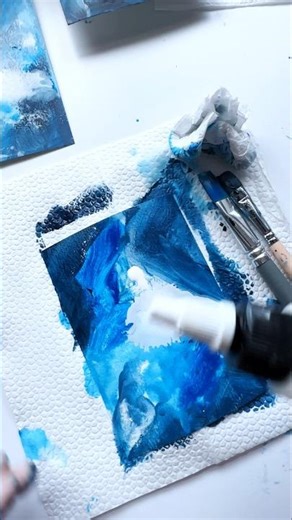 Easy Card Background Technique | Mixed Media Art Tutorial