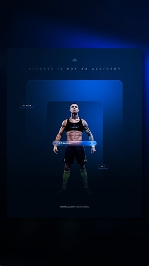 Midhun Mohan on Instagram: "Quick tutorial for you guys⚡ Simple poster design ⚡ Save this reel for your future design project 📈 Follow @minimal.loop_ for more graphic designing ideas ♾️ Social media poster design, Photoshop Pc, Tutorial, Graphic Designer, Cr7,Football, Soccer, Rsl, al nasr, Football posters, Instagram,Growth. #posterdesign #photoshop #cr7 #footballtime #fyp #foryou #reelinstagram #realmadrid"