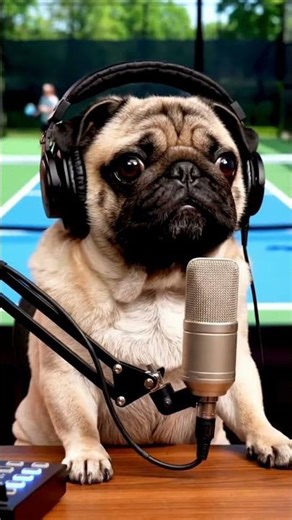 Chuck has the yips. The dog's pickleball podcast. #pickleballterry