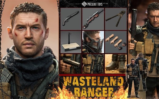 【新品预定】PRESENT TOYS 荒野游侠 麦克斯 汤姆哈迪 1/6可动