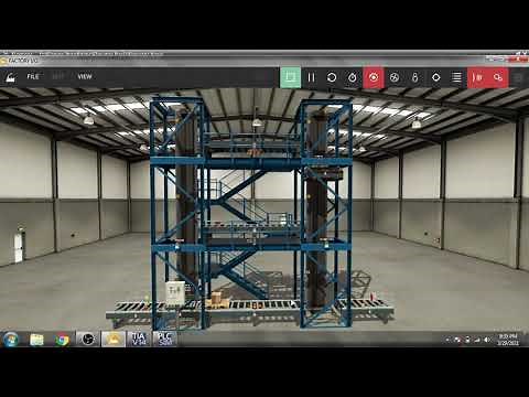 Factory IO Scene Elevator Basic - Programming - Tutorial - TIA Portal