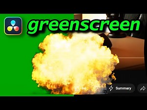 Quick Green Screen Tutorial in Davinci Resolve