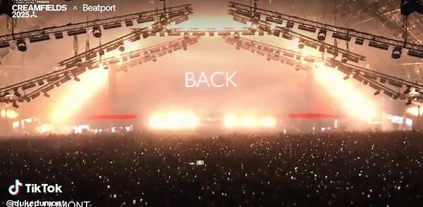 Creamfields was mental Thanks to everyone that turned up ❤️ | Creamfields