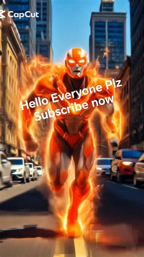 Orange Speed Hero Saves The City! 🍊⚡ #shorts#orange#foodhero#healthyfood#fruitpower#viralshorts