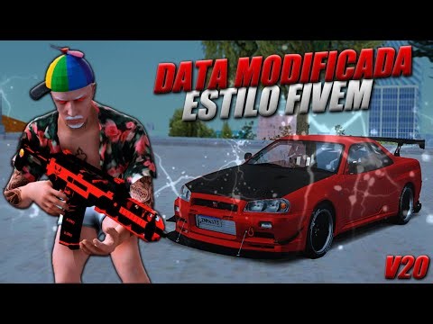 SAIU! MINHA DATA MODIFICADA ESTILO FIVEM V20 (Sem Bug de Render) P/ SAMP LAUNCHER, APK's E PC