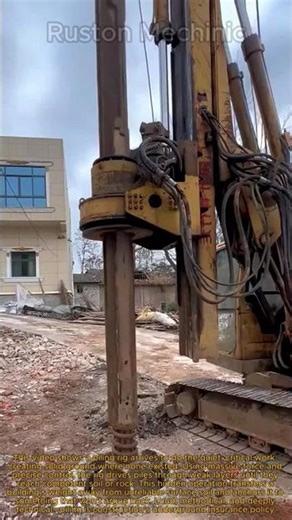 The Unseen Work: Building Solid Ground with a Piling Rig: Deep Foundation Secrets Revealed