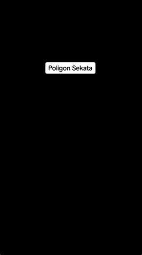 Poligon Sekata: Rumus dan Contoh Matematik Tingkatan 2