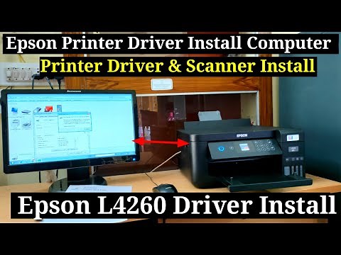 Epson Printer Driver Download & Install L4260 Printer Scanner Install Step By Step 100% Install
