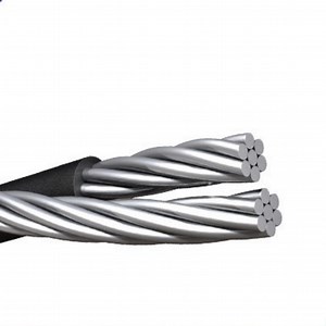 [Hot Item] Twisted Kable ABC Service Drop Duple 16mm 2X16 Triplex 3X25 3X35 Quadruplex 4 Core Aluminum Overhead Cable