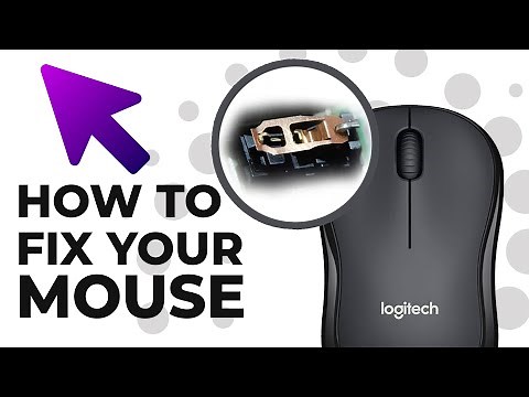 I Fixed My Logitech Mouse's LEFT CLICK Button and You Can Too!