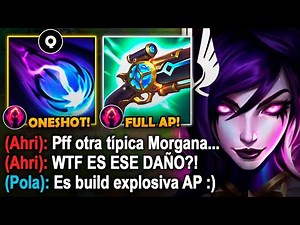Morgana, but each combo takes away 100% of the health with this AP build