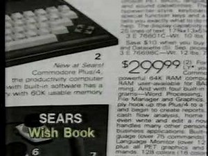 Commodore Plus-4 computer commercial (1985)