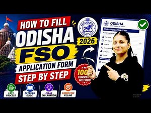 OSSC FSO APPLICATION FORM 2026 | FULL Process Explained | OSSC FSO ଆବେଦନ ଫର୍ମ 2026