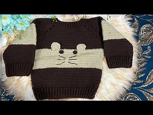 Easy Crochet Stripe Pullover Sweater | Beginner-Friendly Tutorial