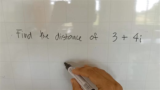 "Quick math lesson! ✨ Learn how to calculate the distance of a complex number. Example: 3 4i. #mathtips #complexnumbers #mathguide #mathematics" | Teacher RAY