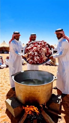 Saudi Arabian Camel Meat & Basmati Rice Recipe 😱 | Traditional Eid Al Adha Cooking | Arabian Food