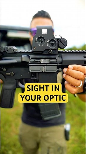 How I Zero My Eotech