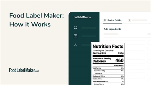 Food Label Maker Overview: How to Create a Nutrition Label