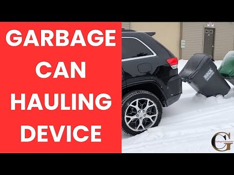Garbage Can Hauling Device