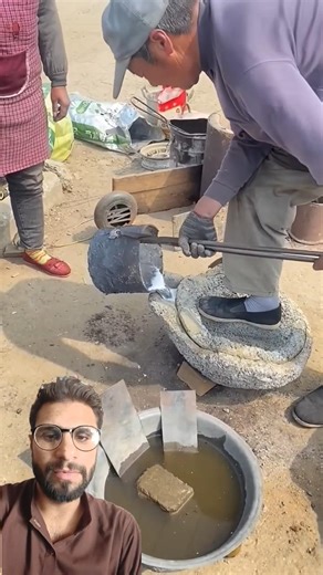 poat making process #skills #fun #viralvideo