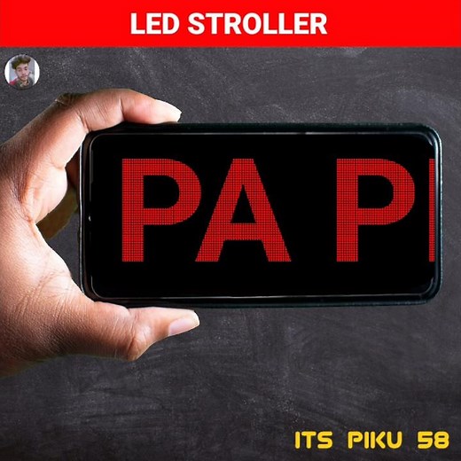 Led Scroller Mobile Screen Setup 😲 #shorts