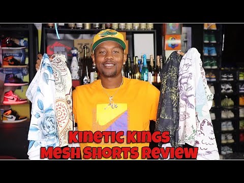 Kinetic Kings Mesh Shorts Review and On Body 5 inch Inseam Perfect for Spring & Summer