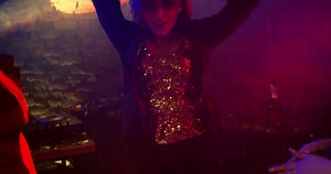 Girls Dancing In Slow Motion Girls Party In Stock Footage SBV-327003028 - Storyblocks